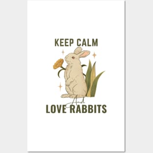 Love Rabbits Posters and Art